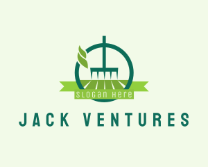 Lawn Rake Landscaping logo design