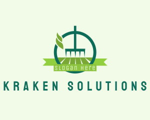 Lawn Rake Landscaping logo design