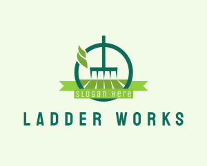 Lawn Rake Landscaping logo design