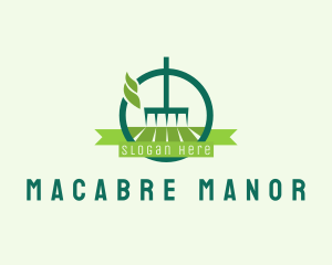 Lawn Rake Landscaping logo design