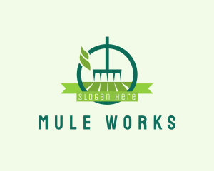 Lawn Rake Landscaping logo design