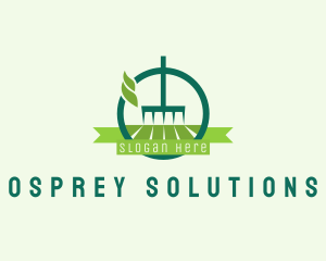 Lawn Rake Landscaping logo design