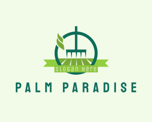 Lawn Rake Landscaping logo design