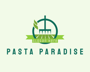 Lawn Rake Landscaping logo design