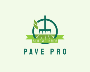 Lawn Rake Landscaping logo design