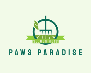 Lawn Rake Landscaping logo design