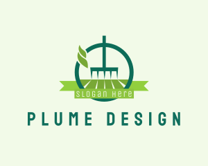 Lawn Rake Landscaping logo design