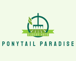 Lawn Rake Landscaping logo design