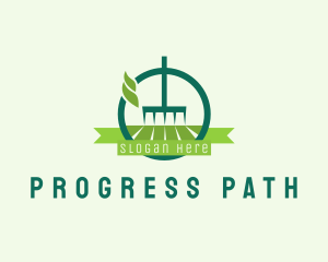 Lawn Rake Landscaping logo design