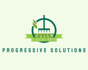 Lawn Rake Landscaping logo design