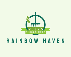 Lawn Rake Landscaping logo design