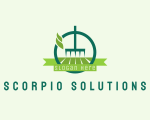 Lawn Rake Landscaping logo design