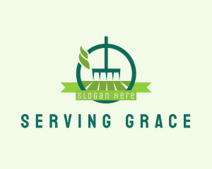 Lawn Rake Landscaping logo design