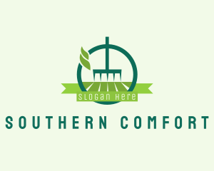 Lawn Rake Landscaping logo design