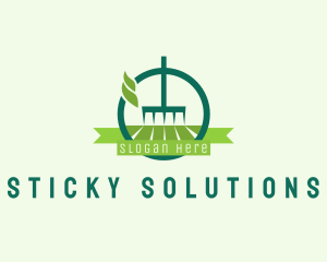 Lawn Rake Landscaping logo design