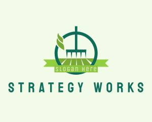 Lawn Rake Landscaping logo design