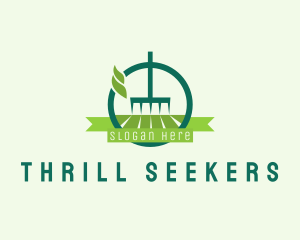 Lawn Rake Landscaping logo design