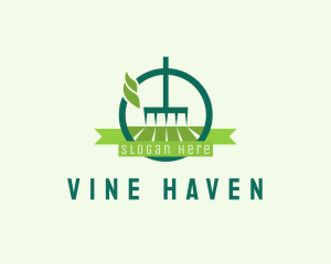 Lawn Rake Landscaping logo design