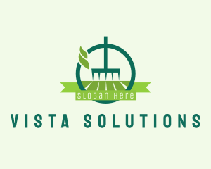 Lawn Rake Landscaping logo design