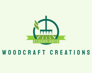 Lawn Rake Landscaping logo design