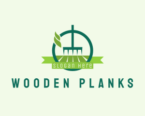 Lawn Rake Landscaping logo design