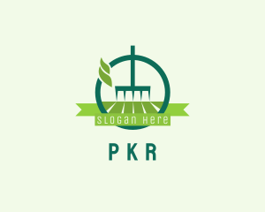 Lawn Rake Landscaping logo design