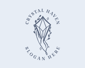 Crystals - Blue Crystal Jewelry logo design