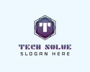 Tech Software App logo design