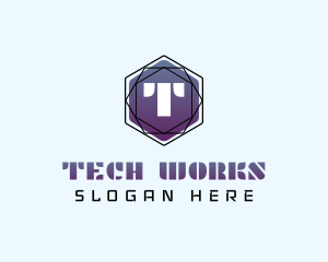 Tech Software App logo design