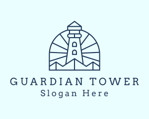 Mountain Light Tower logo design