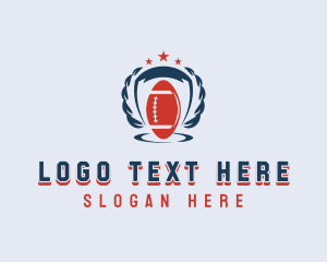 Sports - American Football Sports League logo design