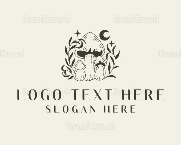 Mushroom Organic Healing Logo