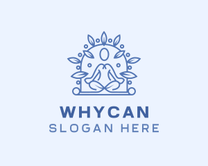 Relax - Yoga Healing Meditation logo design