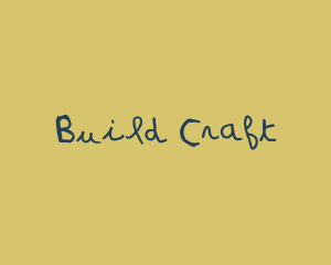 Craft Pen Handwriting logo design