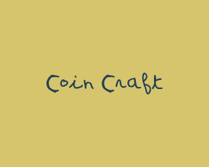 Craft Pen Handwriting logo design