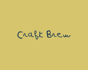 Craft Pen Handwriting logo design