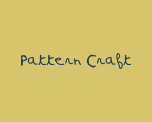 Craft Pen Handwriting logo design