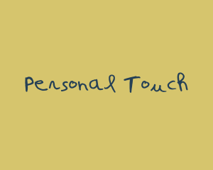 Personal - Craft Pen Handwriting logo design