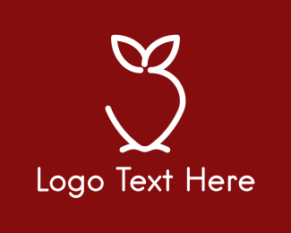 Minimalist - Minimalist Strawberry logo design