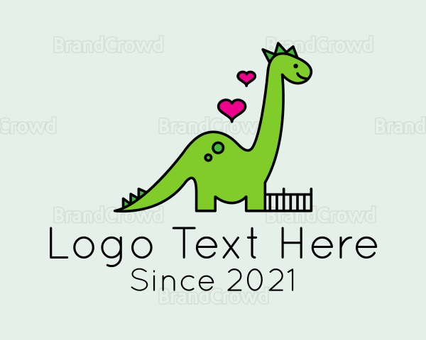 Dinosaur Toy Store Logo