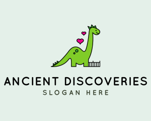 Dinosaur Toddler Toy logo design