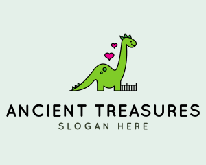 Dinosaur Toddler Toy logo design