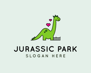 Dinosaur Toddler Toy logo design