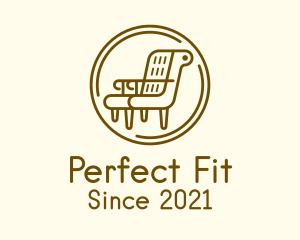 Fittings - Armchair Furniture Badge logo design