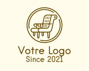 Badge - Armchair Furniture Badge logo design
