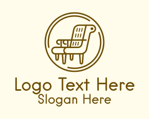 Armchair Furniture Badge Logo