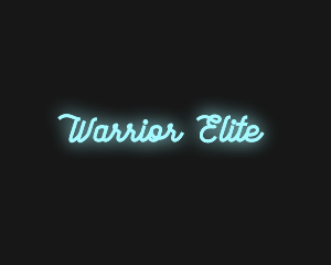 Electric Neon Glow Logo