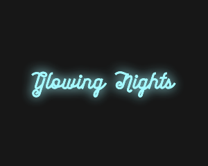 Electric Neon Glow logo design