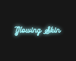 Electric Neon Glow logo design