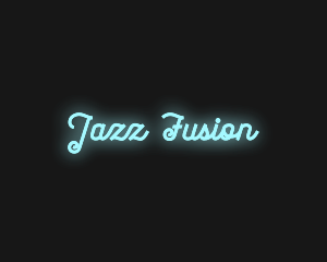 Jazz - Electric Neon Glow logo design